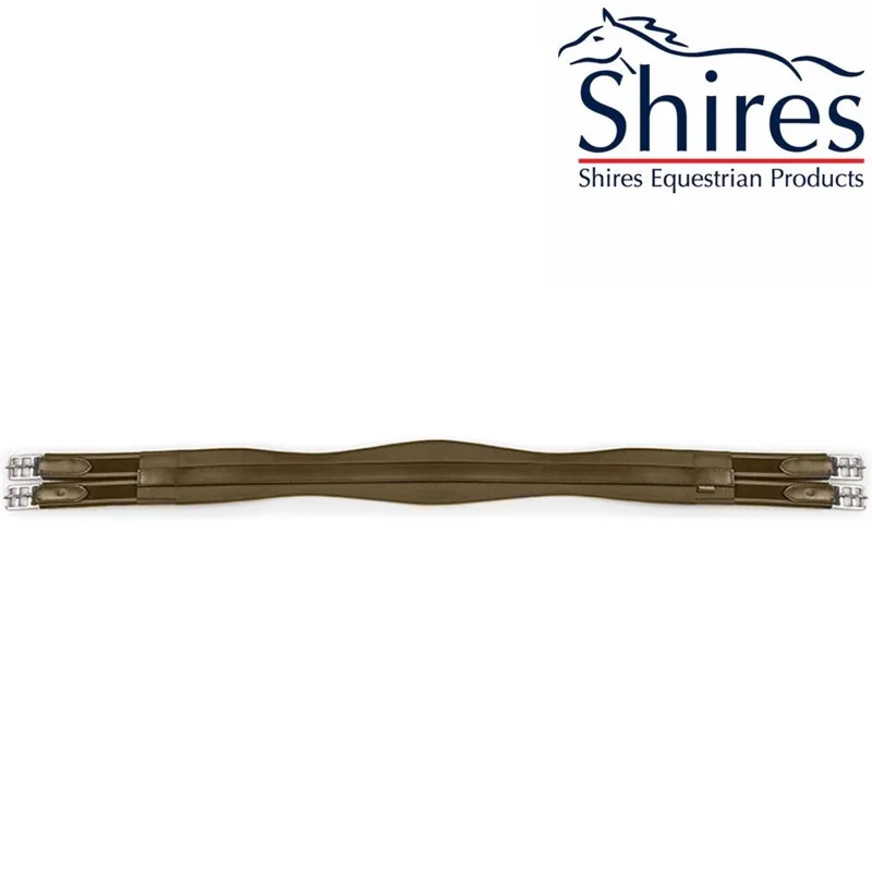 Shires Velociti Leather Atherstone Girth 3577 - Havana 